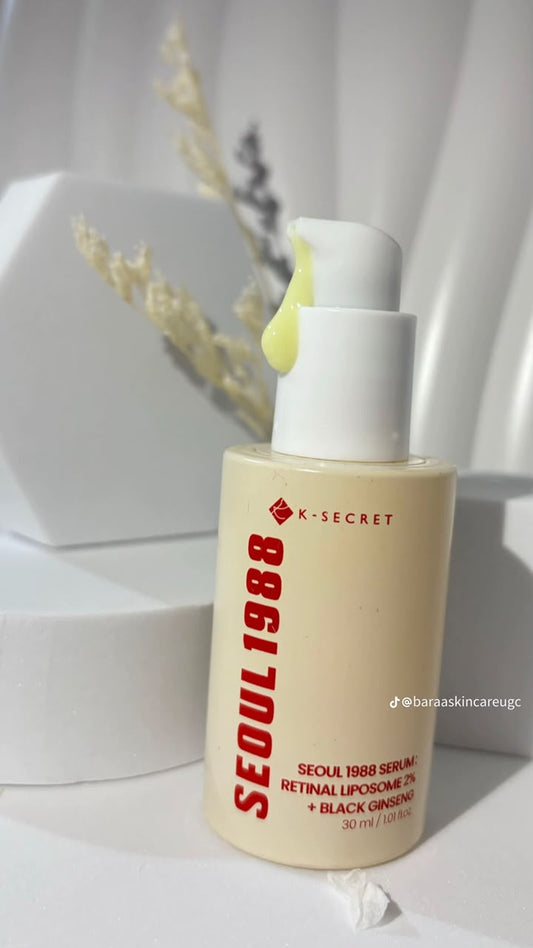 Sérum Séoul 1988 Rétinal Liposomal 2% – Sérum Visage pour Acné, Taches & Ridules